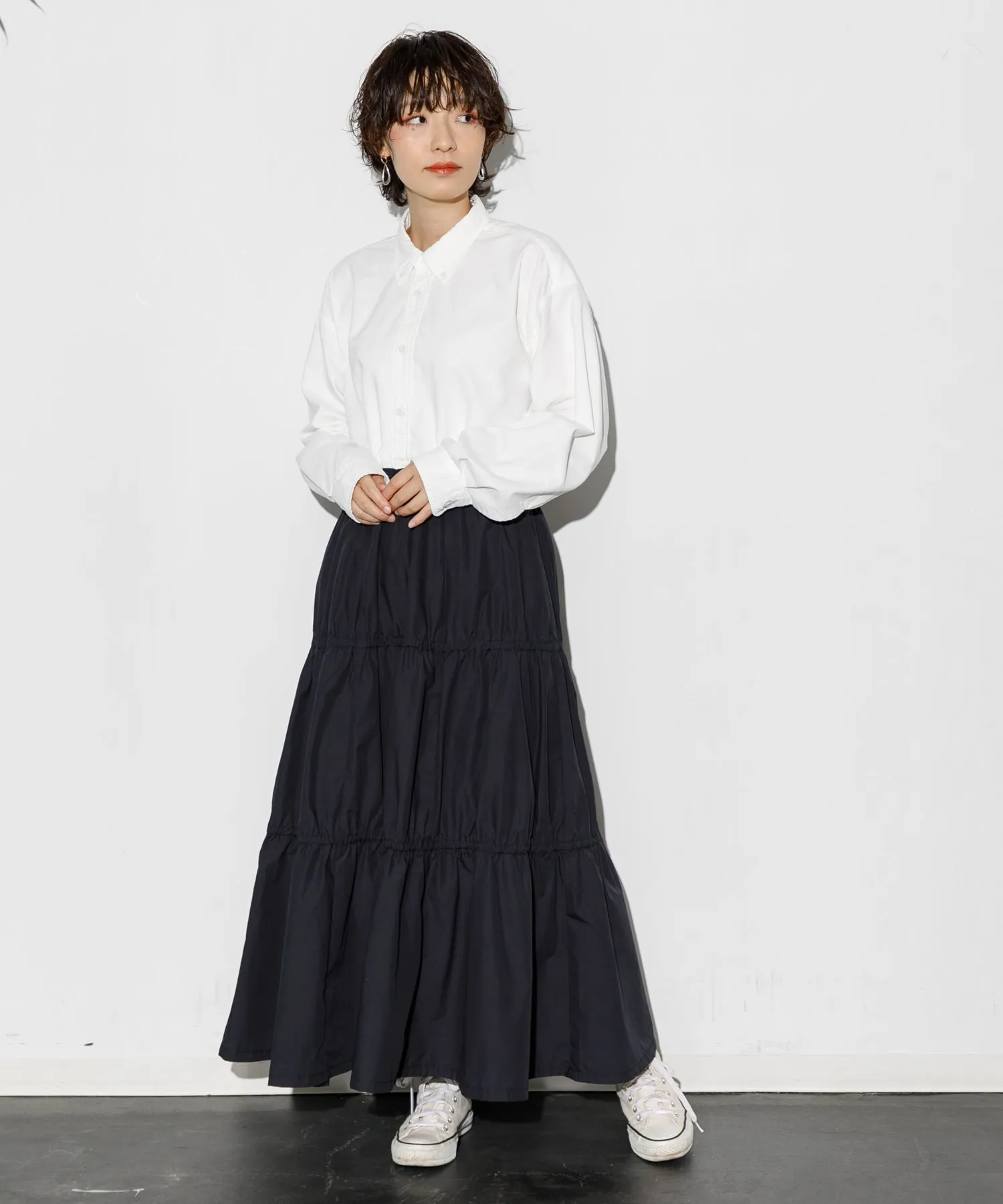 【WOMEN】THE NORTH FACE PURPLE LABEL 65/35 Field Tiered Skirt