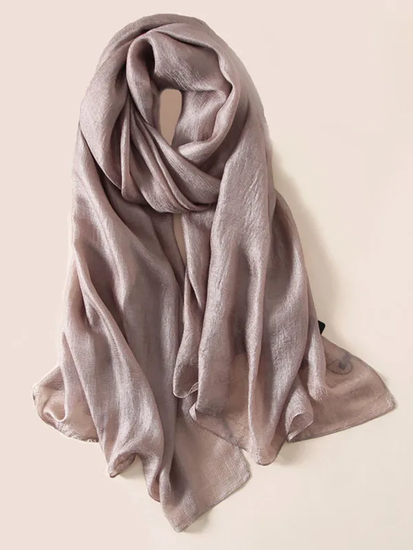 Wrap Keep Warm Solid Color Sun Protection Scarf