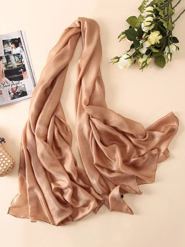 Wrap Keep Warm Solid Color Sun Protection Scarf