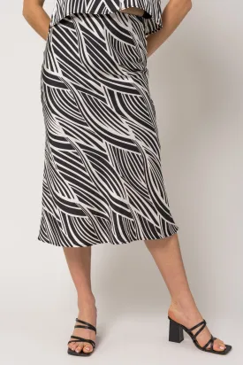 Zebra Print Skirt